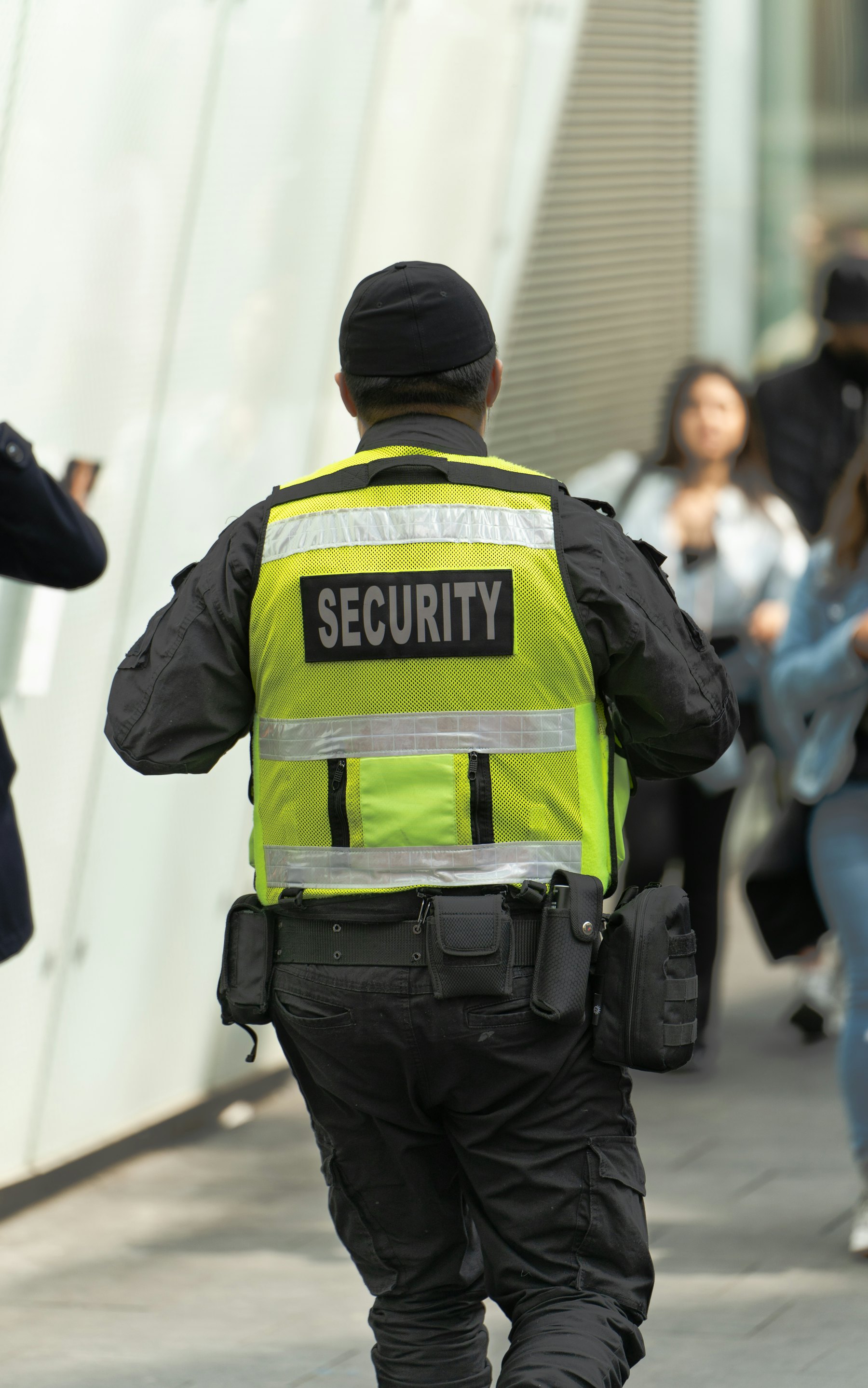 PSG security professional on duty